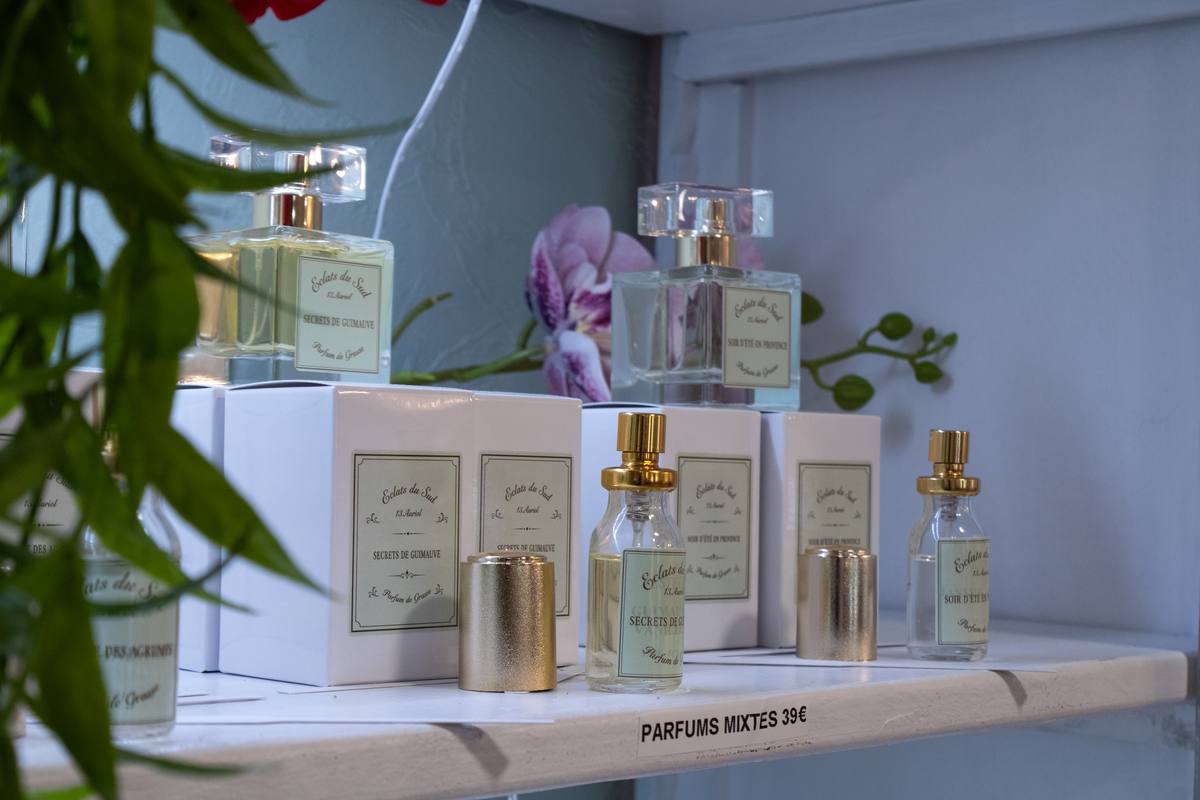 Parfums de Grasse Éclats du Sud sur leur étagère